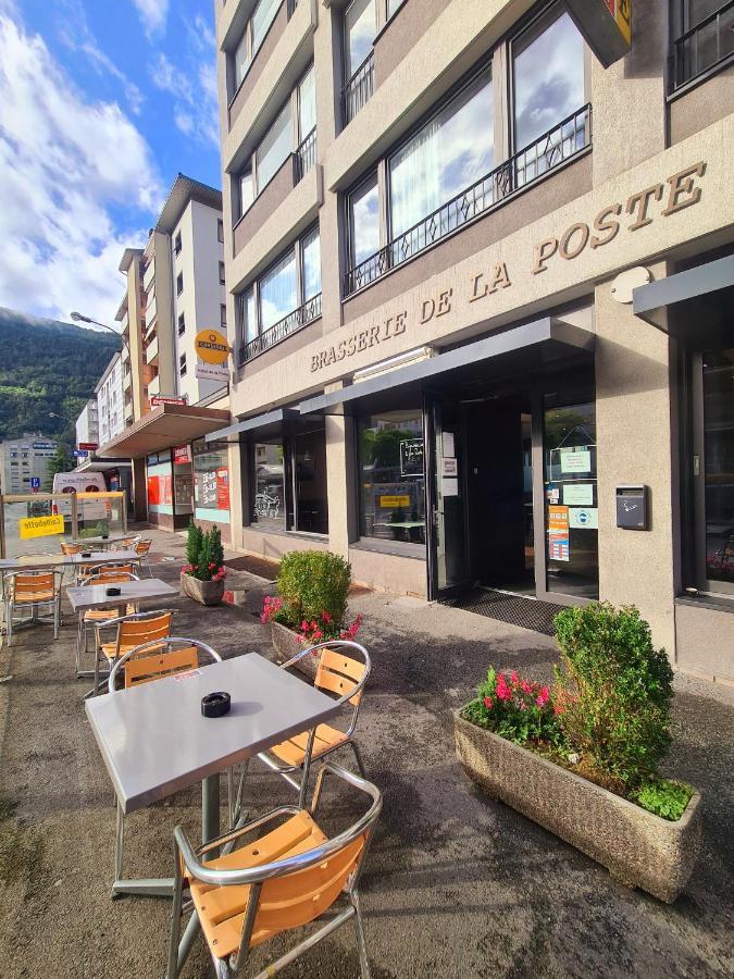 Hotel De La Poste Martigny - City Center Exterior photo