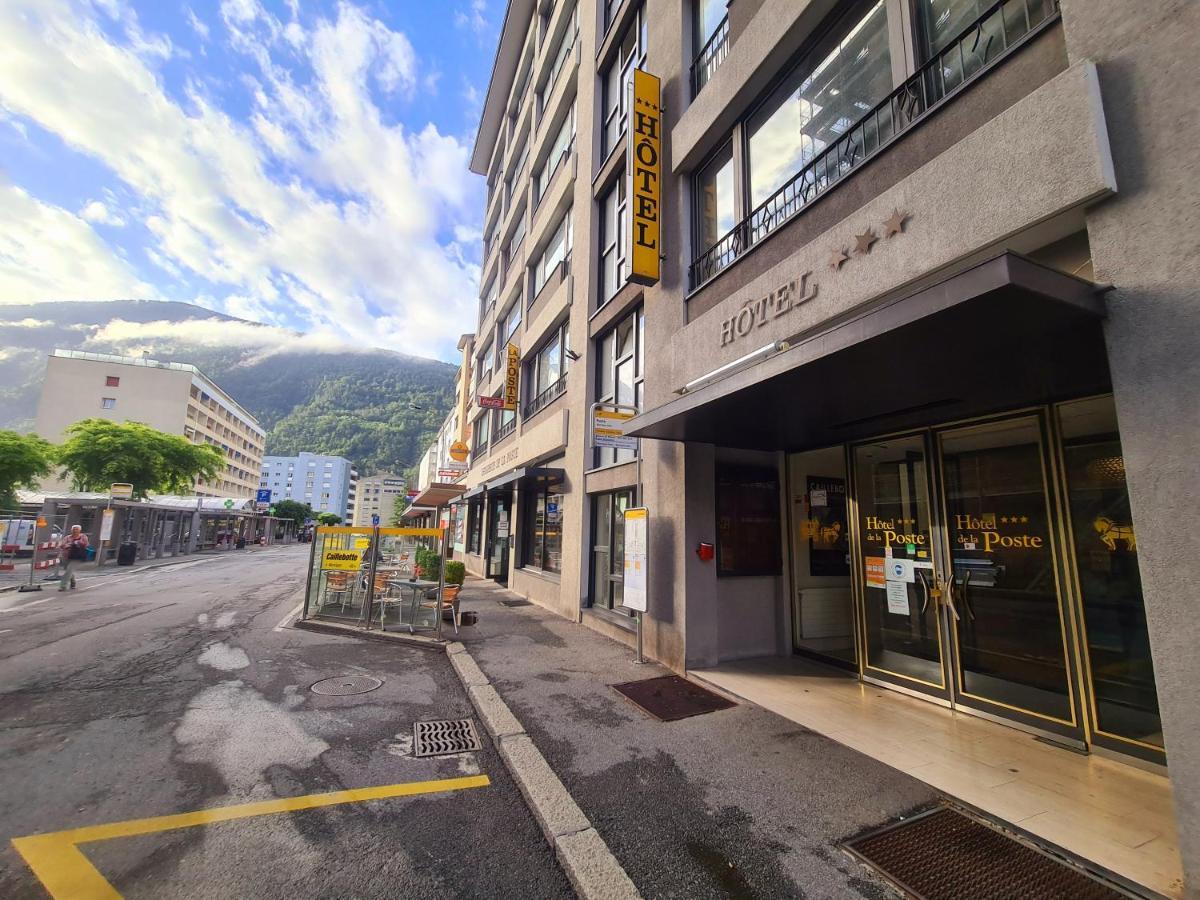 Hotel De La Poste Martigny - City Center Exterior photo